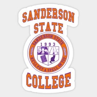 Sanderson State Sticker